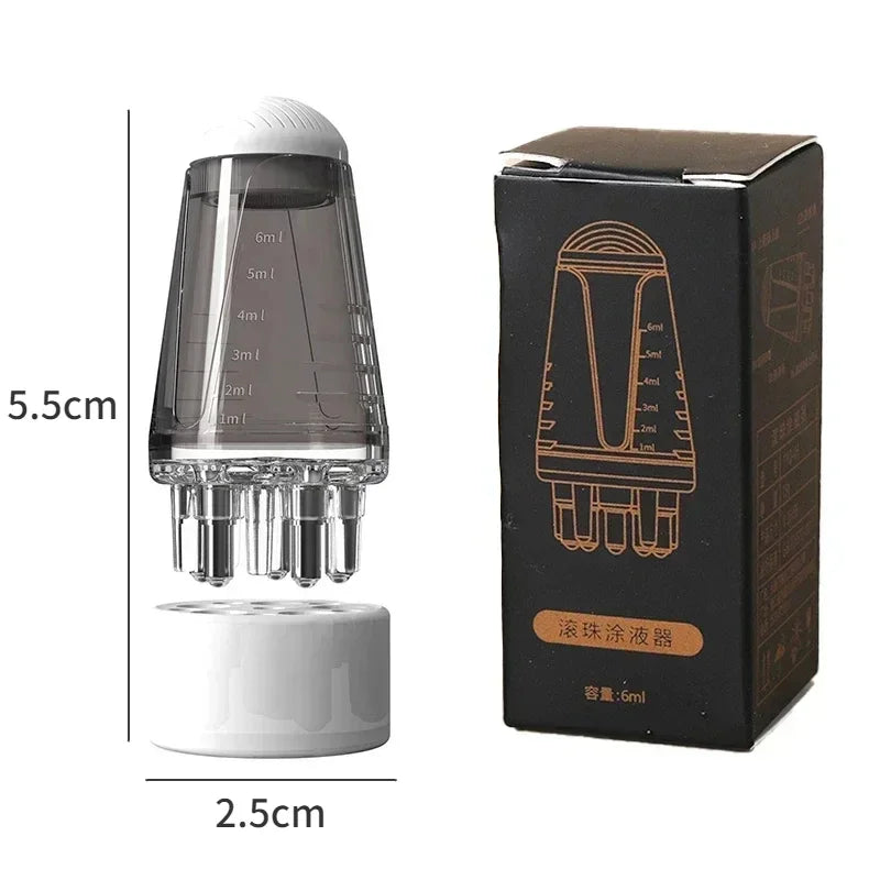 FitGearly anti hair loss essential oil liquid with guiding massager for scalp health and hair growth, health and fitness product