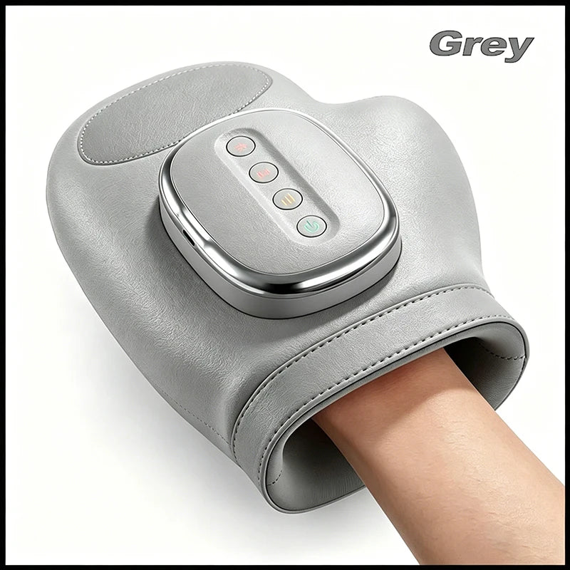 Hand Massager with Airbag Compression Finger Wrist Palm Massage Machine Vibration Glove for Hand Muscle Relax Gift for Men Women