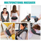 FitGearly shoulder heated back massager with adjustable straps and control panel, designed to relieve muscle tension and promote relaxation.