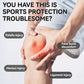 FitGearly sports knee pads with patella strap providing support and compression for health and fitness activities.