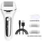 FitGearly electric callus remover foot file grinder for pedicure, compact health and fitness device for smooth feet.