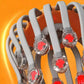 Orange Octopus Head Massager, 10/20 Independent Massage Heads, Wireless Vibration Scalp Scratcher for Daily Relaxation