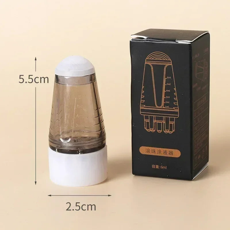 FitGearly anti hair loss essential oil liquid with massager for scalp health and hair growth stimulation.