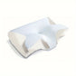 Ergonomic cotton snack pillow by FitGearly, designed for comfortable support during breaks or snacks, with soft cotton fabric.
