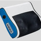 FitGearly multi-functional shoulder massager with hot compress for muscle relief and relaxation, shown in use on shoulder area.