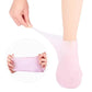 Silicone mask cover, ear-mounted fixed mask to moisturize and absorb essence, reusable hydrating three-piece set, gloves, foot c