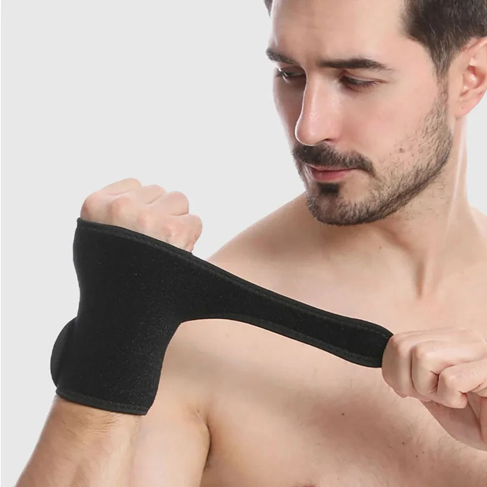 1Pcs Tendon Sheath Wrist Guard  Adjustable Sports Wrist Guard Fixed Steel Plate Support Breathable Adjustable Anti-sprain Wrist