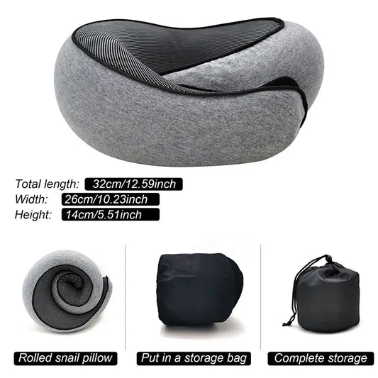 Adjustable soft sleep pillow from FitGearly, designed for comfort and support during rest and naps.