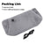 3 Levels Electric Graphene Heating Pad Cold-Proof Uterine Belt Cold-Proof Hand Waist Warming Pad USB Recharging Abdominal Warmer