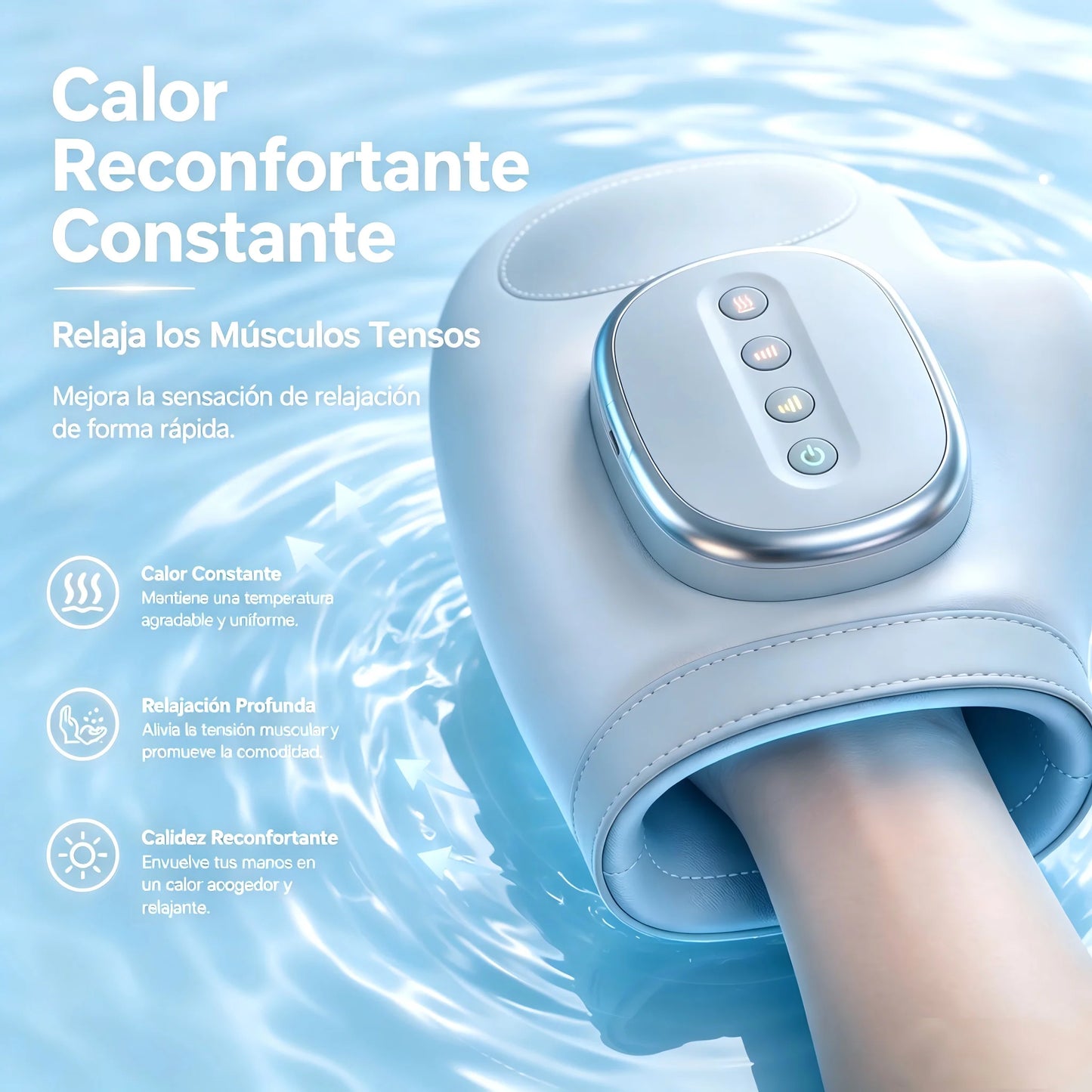 Hand Massager with Airbag Compression Finger Wrist Palm Massage Machine Vibration Glove for Hand Muscle Relax Gift for Men Women