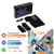 Heated Vibration Knee Massager Cordless Rechargeable 3-in-1 Shoulder & Elbow Support with Timer Electric Portable Brace
