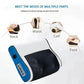 FitGearly multi-functional shoulder massager with hot compress, showing a sleek device designed for relaxing shoulder therapy.