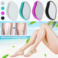 Crystal physical eraser glass hair remover from FitGearly, showing a sleek, clear device used for gentle hair removal.