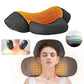 FitGearly electric vibration neck massager with cervical pillow for muscle relaxation and pain relief in health and fitness.
