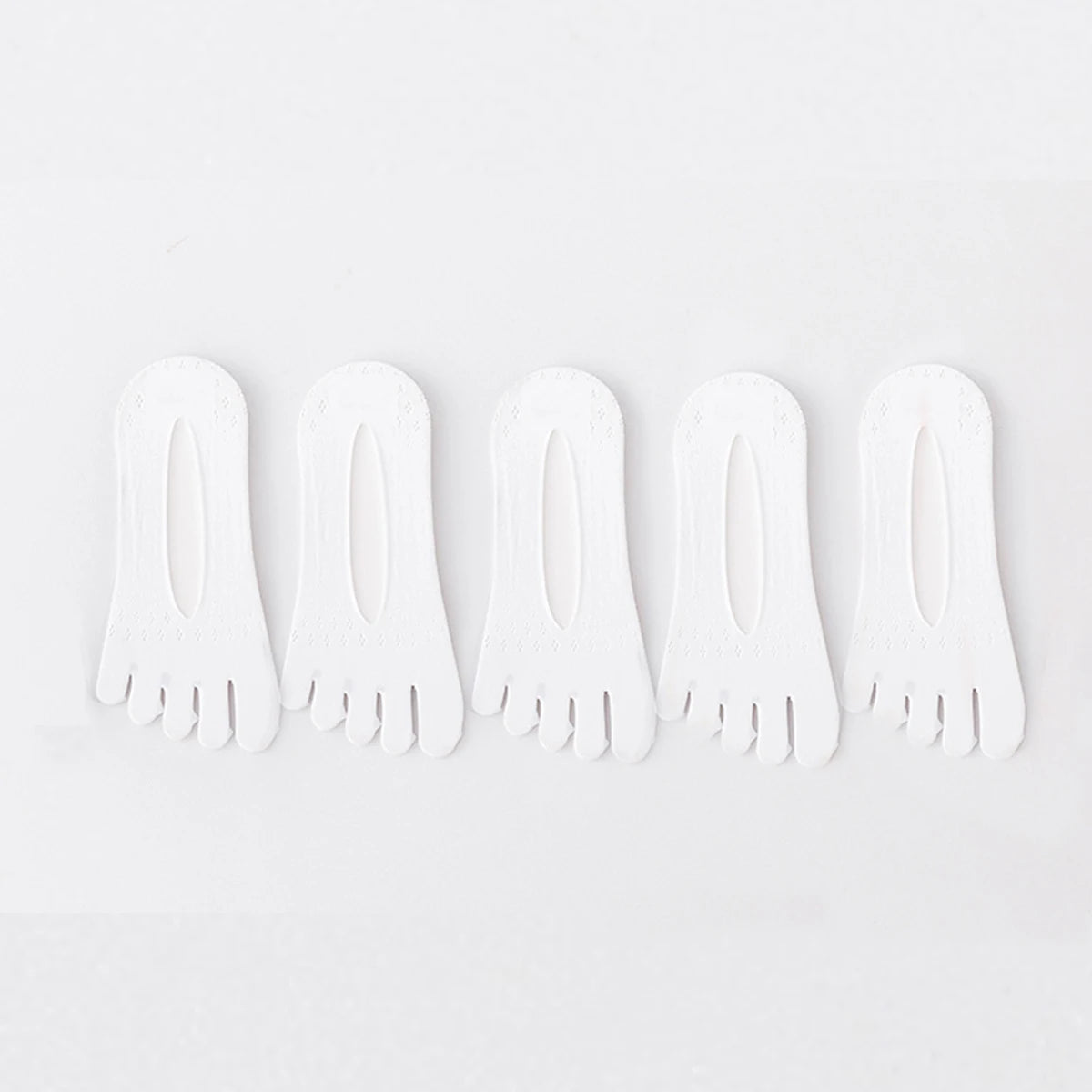 5 pairs Women Socks with Fingers Breathable Summer Ultra-thin Transparent Sock Invisible Elastic Boat Socks Comfortable Boat Sox
