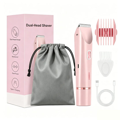 FitGearly electric hair remover trimmer with sleek design, suitable for safe and efficient hair removal.