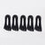5 pairs Women Socks with Fingers Breathable Summer Ultra-thin Transparent Sock Invisible Elastic Boat Socks Comfortable Boat Sox