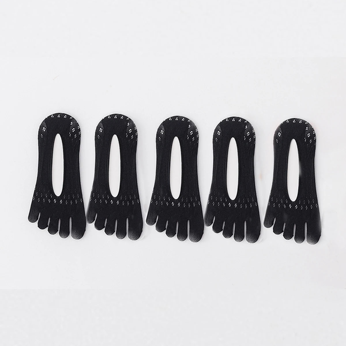 5 pairs Women Socks with Fingers Breathable Summer Ultra-thin Transparent Sock Invisible Elastic Boat Socks Comfortable Boat Sox