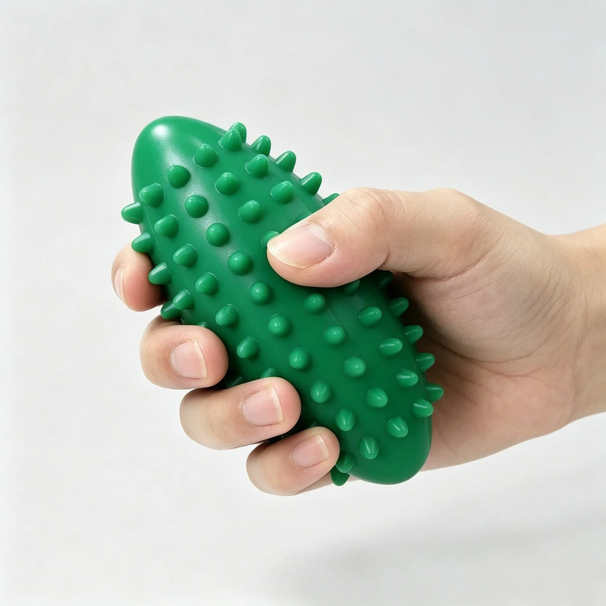 FitGearly spiky foot massage and yoga workout ball for foot therapy and fitness exercises, textured with multiple spikes for stimulation.