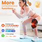 Heated Vibration Knee Massager Cordless Rechargeable 3-in-1 Shoulder & Elbow Support with Timer Electric Portable Brace