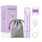 FitGearly electric hair remover trimmer with ergonomic design and sleek black body for precise hair removal.