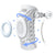 Kuangmi Smart Knob Knee Brace with Patella Gel Pad and Lateral Stabilizer, Compression Knee Brace for Exercise (Single), KMh752