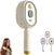 FitGearly electric spray air cushions massage comb with health and fitness features, showing the device and its adjustable settings.