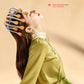 Orange Octopus Head Massager, 10/20 Independent Massage Heads, Wireless Vibration Scalp Scratcher for Daily Relaxation