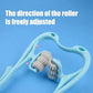 FitGearly 6-ball cervical neck kneading roller massager for muscle relief and neck pain relief, shown in use on the neck area.