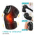 Heated Vibration Knee Massager Cordless Rechargeable 3-in-1 Shoulder & Elbow Support with Timer Electric Portable Brace