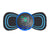 FitGearly Muscle Electric Neck Massager showing ergonomic design with flexible straps and multiple massage nodes for pain relief
