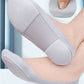 Women's boat socks for plantar fasciitis by FitGearly, shown in a close-up image highlighting the comfortable, supportive design.