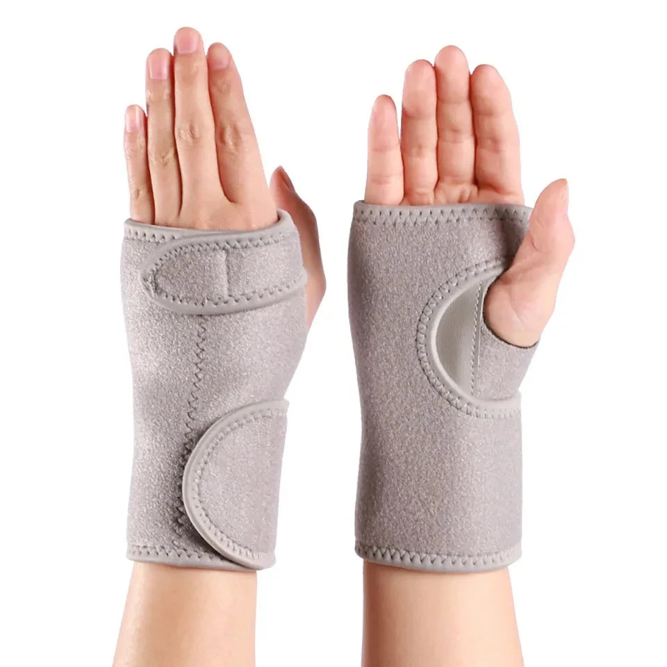 1Pcs Tendon Sheath Wrist Guard  Adjustable Sports Wrist Guard Fixed Steel Plate Support Breathable Adjustable Anti-sprain Wrist