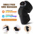 Heated Vibration Knee Massager Cordless Rechargeable 3-in-1 Shoulder & Elbow Support with Timer Electric Portable Brace