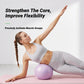 FitGearly 1-piece yoga fitness ball for gym and health exercises, shown inflated on a plain background.