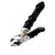 Professional Stainless Steel Toenail Clippers for Seniors, Wide Jaw, Angled Head, Concave Blade