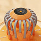 Orange Octopus Head Massager, 10/20 Independent Massage Heads, Wireless Vibration Scalp Scratcher for Daily Relaxation