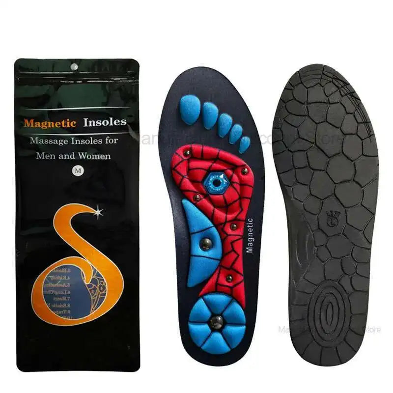 Therapy Sports Insoles Massage Medical Magnetic Foot Weight Loss Slimming Acupressure Insole Anti-fatigue Health Care Shoe Pads