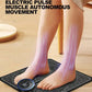 FitGearly automatic pulse foot massage pad with heat, showing textured surface and control panel for relaxing foot therapy.
