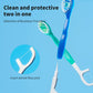 Portable 5-in-1 toothbrush dental floss 8/16pcs for oral cleani ng, disposable toothbrush for adults on -business trips