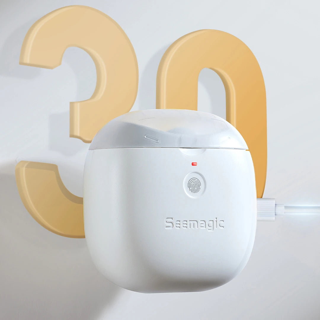 Seemagic Electric Automatic Nail Clipper pro Touch start infrared protection Upgrade cutter head with led light Trimmer
