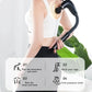 FitGearly electric fascia gun massager for deep tissue relief, featuring ergonomic design and multiple speed settings.