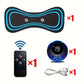 FitGearly Muscle Electric Neck Massager showing ergonomic design and control buttons for pain relief and relaxation.