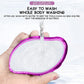 Crystal Physical Eraser Glass Hair Remover by FitGearly, a sleek transparent tool for gentle hair removal in health and fitness routines.