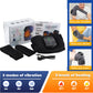 Heated Vibration Knee Massager Cordless Rechargeable 3-in-1 Shoulder & Elbow Support with Timer Electric Portable Brace