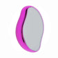 Crystal Physical Eraser Glass Hair Remover by FitGearly, a health and fitness device with a clear, ergonomic design for hair removal.