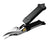Professional Stainless Steel Toenail Clippers for Seniors, Wide Jaw, Angled Head, Concave Blade