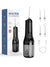 Electric wireless dental floss cleaner by FitGearly, compact device with flossing and cleaning heads for oral hygiene.