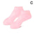 Silicone mask cover, ear-mounted fixed mask to moisturize and absorb essence, reusable hydrating three-piece set, gloves, foot c